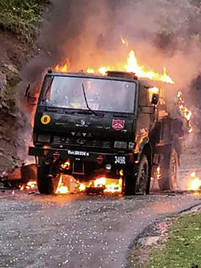 पुंछ में आतंकी हमले से भारत के जवान हुए शहीद